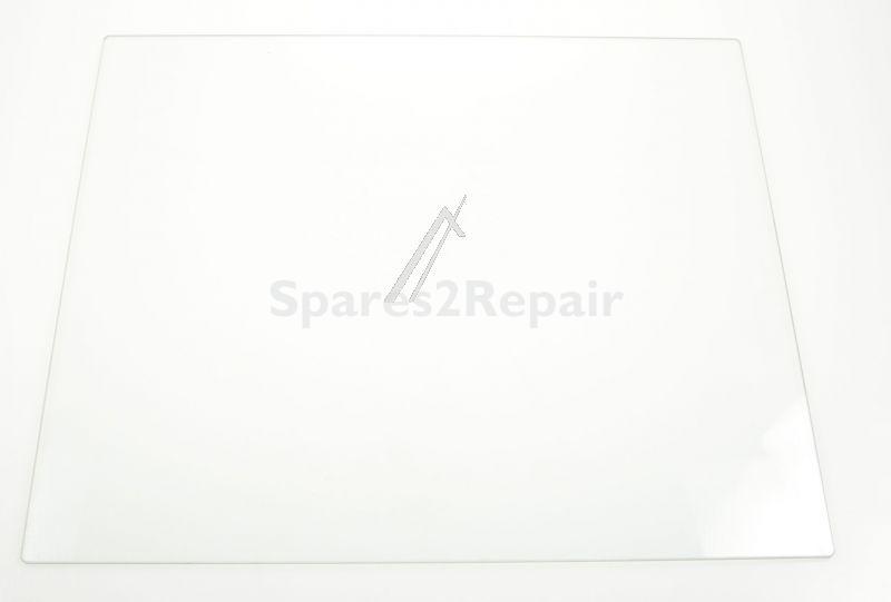 Glass Plate For Oven - 12571100000360 Door Middle Glass 470x400mm [Midea]