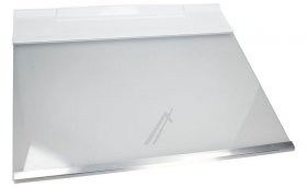Samsung Glass Panel - Da97-13550c Assembly Vegetable Shelf Rb5000 Silver Trim