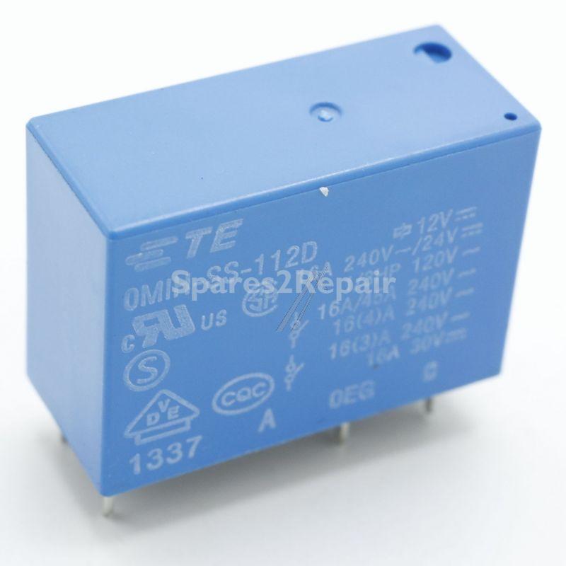 Te Connectivity Pcb Relay To 12v - 12vdc 16a-250v Pcb Relay, 1