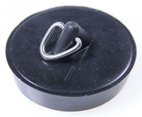 Asw Square Plug - Asw Ventilstopfen S, Schwarz, D 45,5 Mm, Fur Niro-becken-badewannen