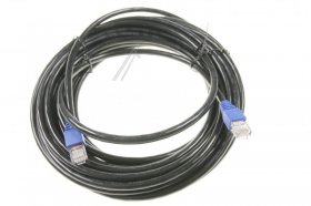 Goobay Cat6 Patch Cable - Outdoor Patch Lead Cat6, Rj45, U-utp, Black, 50m