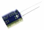 Panasonic 25v Radial Electrolytic 105 De - 2200uf-25v Elko Radial Pan 105° 18x20mm