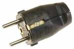 Bachmann Plug - Shuko Plug - Black