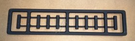 Faber Franke Roblin Air Vent Grille - 133 0655 743 Filter Grid Grill Made Of Cast Iron Griglia Ghisa Bk Ikea + Gommini 60