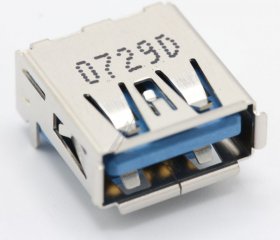 Samsung Usb socket - 3722-003837 Jack-usb 9p-1c au-sn-ni blu smd-a a 3 0
