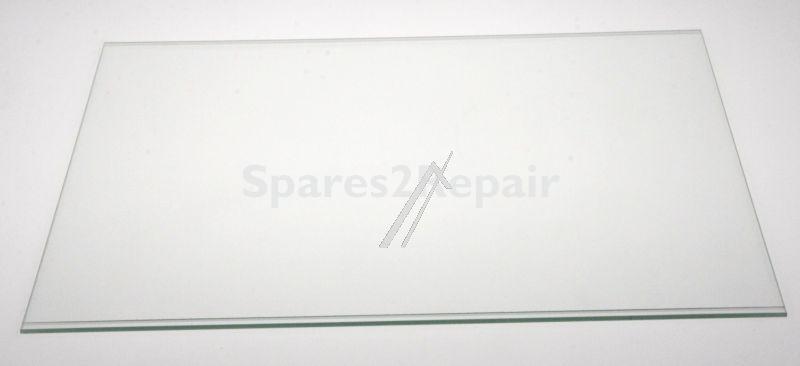 Glass Panel - C00114617 482000028748 Vegetable Container Cover 478x367x4(angle 90 [Whirlpool Indesit]