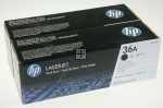 Hewlett Packard Toner Cartridge - 36ad Cb436ad Toner Cartridge Double Pack Black 2x2k