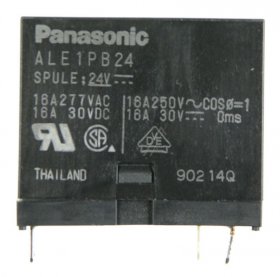 Panasonic Pcb Relay To 24v - 24vdc 16a-277vac Relay, 30v