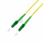 Logilink Optical Plug/optical Plug - Fibre Simplex Patch Cord, Os2 Sm G.657.a2, Lc-apc To Lc-apc, 10 M