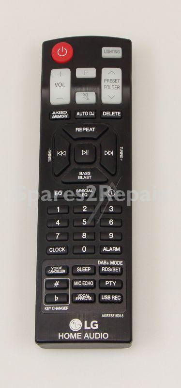 Lg Remote Control - Ma2 Akb75815318 Remote Control