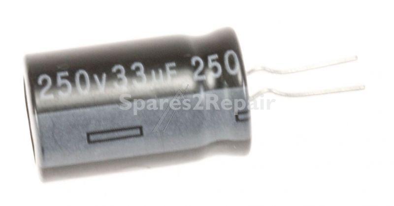 Grundig 250v Radial Electrolytic 105 D - 259700r C00926877 Capacitor 33 Uf- 250 V