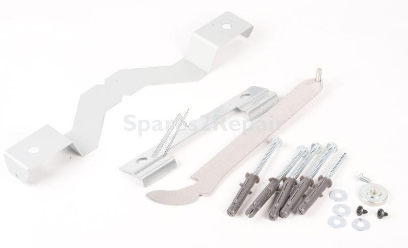 Mounting Parts - 11058242 Mounting Set Glass Support Mounting Bracket Wall Mounting Bracket Channel Mounting Material [Bosch Siemens]