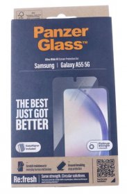 Panzerglass Display Protective Film - 7358 Panzerglass Screen Protector Samsung Galaxy A55 5g | Ultra-wide Fit W Easyaligner