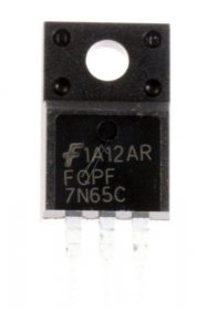 Fairchild Mos Fet Transistor - 7n65c Fqpf7n65c N-channel Mosfet 650v 7a To-220f -rohs-