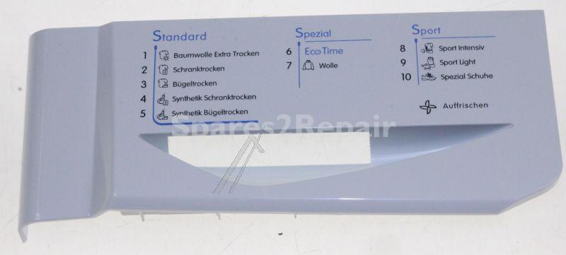 Detergent Dispenser Cover - C00272203 482000031072 Drawer Handle [Whirlpool Indesit]