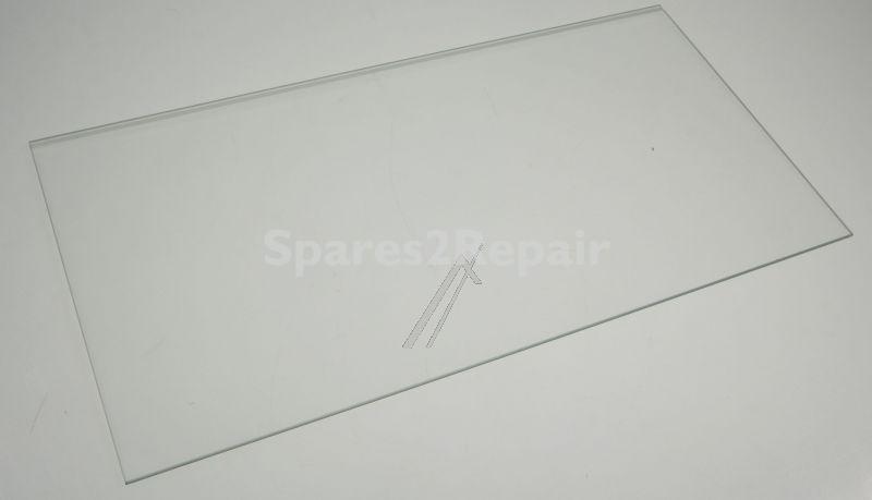 Glass Panel - C00344833 488000344833 Glass Shelf Chiller 485x247 5x3 9 [Whirlpool Indesit]
