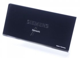 Detergent Dispenser Cover - 12043230 Tray Handle-dispenser Ground Body White Front Black Isensoric Made In Germany [Bosch Siemens]