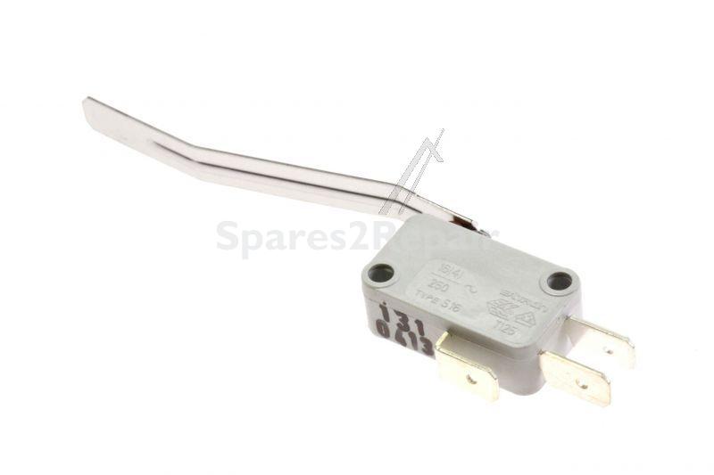 Micro Switch - C00095596 482000028100 Microswitch & Lever [Whirlpool Indesit]