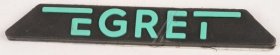 Egret Emblem - 10100513 Egret Logo For Footboard
