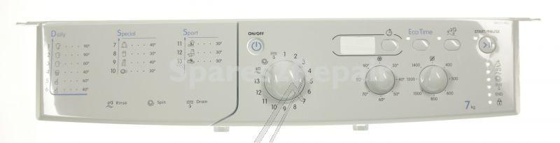 Detergent Case - C00285445 488000285445 Pw Control Panel+handle Iwd71482 [Whirlpool Indesit]