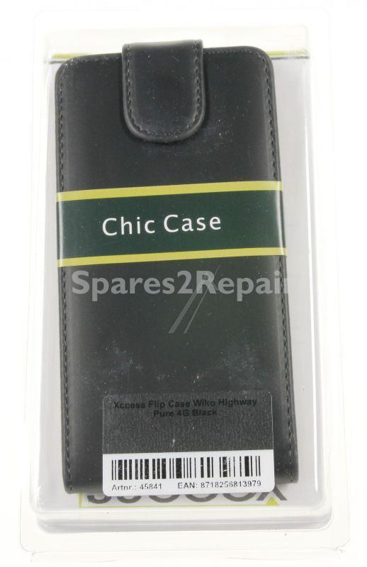 Xccess Leather Bag Gsm - 44150 Xccess Flip Case Wiko Iggy Black