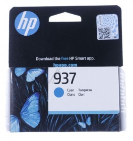 Hewlett Packard Cartridge - 937 4s6w2ne Hp 4s6w2ne 937 Cyan
