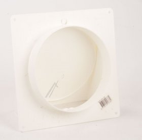 Nedco Outlet Valve - 625 003 00 Windhaube 150mm Weiss Mit Klappe