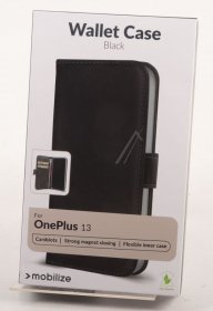 Mobilize Leather Bag Gsm - 80215 Mobilize Classic Gelly Wallet Book Case Oneplus 13 Black