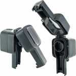 Schwaiger Appliance Socket - Solar Soad1000 Outdoor Surface-mounted Socket Ip56 - With Flexible Cable Entry For Straight And Angled Plugs
