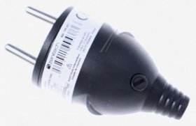 Inotech Plug - 199437 Shuko Plug - Black