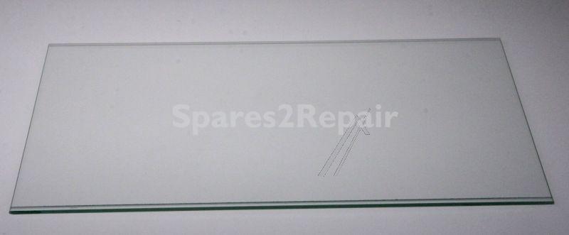 Glass Panel - C00119758 482000029142 Crisper Cover (478x333x4 No Beve [Whirlpool Indesit]