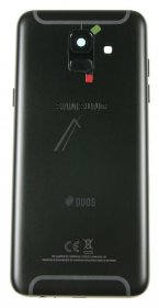 Samsung Battery Compartment Lid - Gh82-16423a Battery Compartment Cover Galaxy A6 2018 (sm-a600fn-ds) Black
