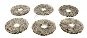 Irobot Workshop Service Aids - 4849901 Dualclean Washing Wipes For Roomba® Plus 405 & 505 Combo Robots Pack Of 6