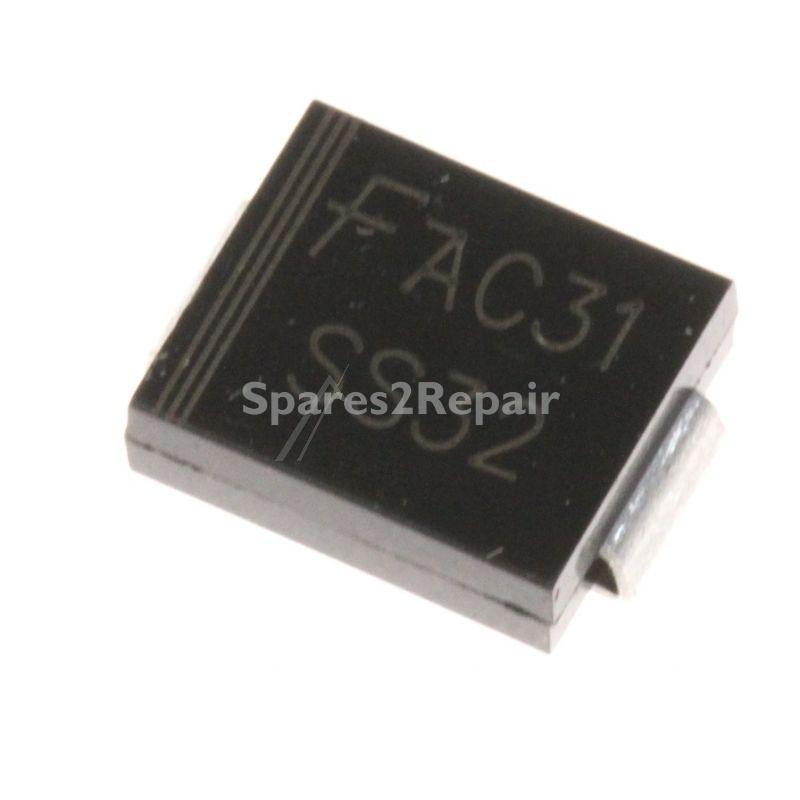 Fairchild Smd Diode - 20v-3a Diode Schottky 3a Smd Do-214 Type:ss32 - SS32