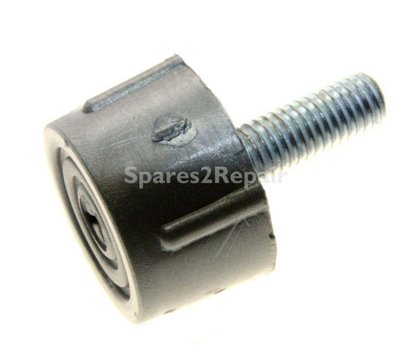 Foot - C00089686 482000077404 Adjustable Foot Assembly Silver M8 [Whirlpool Indesit]