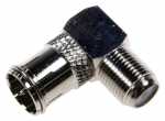 Fuba F Adator - Ovz061 22505042 F-quick Plug - F-socket Adaptor - Angled
