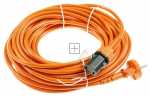 Nilfisk Mains Power Lead - 107402901 Removable Cable 15m Orange