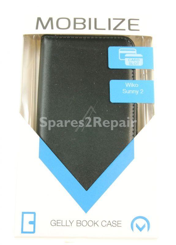 Mobilize Leather Bag Gsm - 23925 Mobilize Classic Gelly Wallet Book Case Wiko Sunny 2 Black