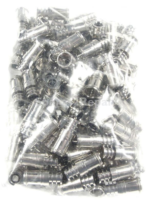Wisi F-jack/f-jack Adaptor - Dv 45 F-doppelkupplung 180°, 10 StÜck,