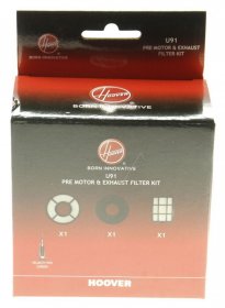 Vacuum Cleaner Filter - U91 35601910 U91 Filter Kit Vlcty Evo [Candy Hoover]