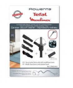 Vacuum Cleaners accessories - Zr903401 Multi Functions Articulated Tool (tube Ø32mm-35mm) [Groupe SEB]