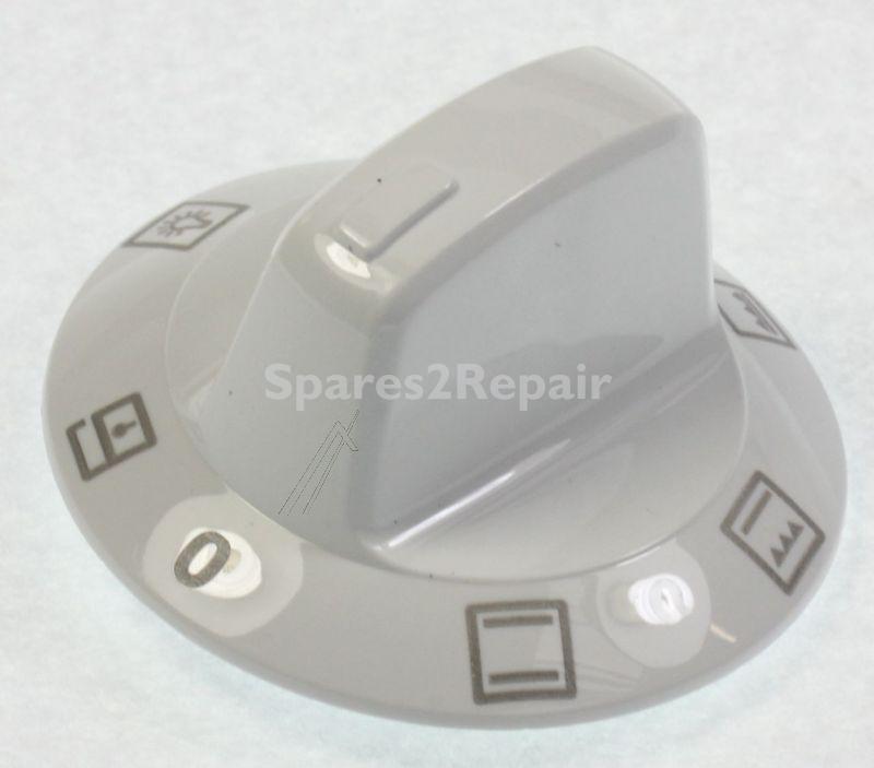 Control Knob - 3495613204 Turning Knob oven Switch white [Electrolux Aeg]