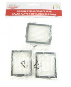 Filter Plus Vacuum Cleaner Filter - Hepa Filter Alternative For Roomba Series E5 E6 I7 I7+