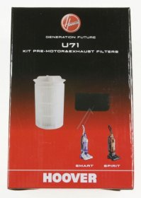 Vacuum Cleaner Filter - U71 35601420 U71 Kit Filter [Candy Hoover]