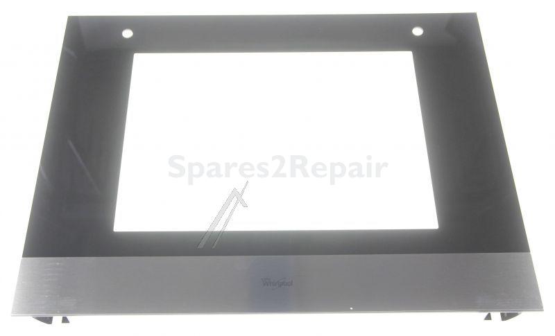 Oven inner Door Glass - C00377746 481245059857 Plate Inner [Whirlpool Indesit]