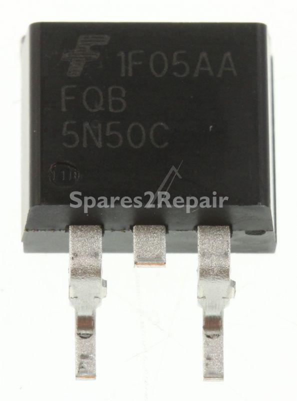 Fairchild Transistors - 5n50c N-channel Mosfet, 500v, 5a, To-263ab-3