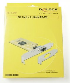 Delock Paralel/serial Controller - Pci Karte > 1 X Seriell Rs-232