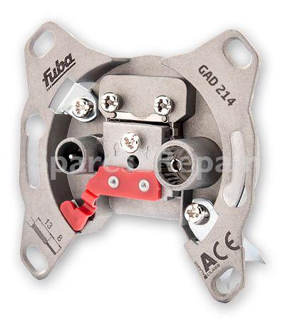 Fuba Pass Outlet - Gad 214 Universal-antenna Pass-through Socket, 2-way,14db