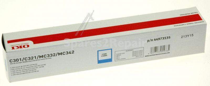 Oki Toner Cartridge - 44973535 Toner Cartridge Cyan 1 5k