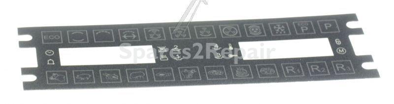 Smeg Decorated Panel - 913093670 Printed Membrane El unit